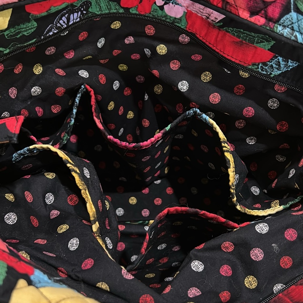 VERA BRADLEY Havana Rose Tote - Picture 9 of 11